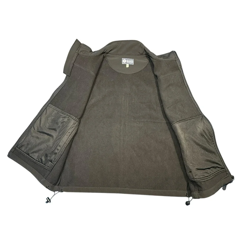 Mississippi Oxford - Southern Traditions Soft Shell Vest in Black Men Size Small